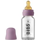 BIBS Baby Glass Bottle 110 ml baby bottle Mauve 110 ml