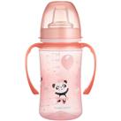Canpol babies Exotic Animals training cup with handles 6+ m Pink 240 ml