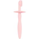 Canpol babies Hygiene silicone toothbrush 0m+ Pink 1 pc