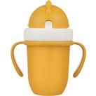 Canpol babies Matt cup with straw 9+ m Yellow 210 ml