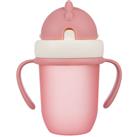 Canpol babies Matt cup with straw 9+ m Pink 210 ml