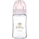 Canpol babies Royal Baby baby bottle 3m+ Pink 240 ml