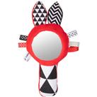 Canpol babies Sensory contrast squeaky toy with mirror 0m+ 1 pc