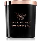 Crystallove Crystalized Scented Candle Black Obsidian & Oud scented candle 220 g
