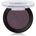 Dermacol Compact Mono eyeshadows for wet & dry application shade 07 Metal Burgundy 2 g