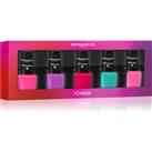 Dermacol Neon neon nail polish for artificial nails (gift set)