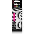 Diva & Nice Cosmetics Accessories stick-on eyelashes from human hair No. 1 1 pc