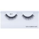 Diva & Nice Cosmetics Accessories stick-on eyelashes from human hair No. 6517 1 pc