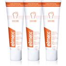 Elmex Caries Protection anti-decay toothpaste with fluoride 3x75 ml