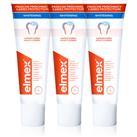 Elmex Caries Protection Whitening whitening toothpaste with fluoride 3x75 ml