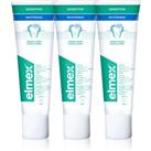 Elmex Sensitive Whitening toothpaste for naturally white teeth 3x75 ml