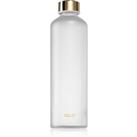 Equa Mismatch glass water bottle colour Velvet White 750 ml