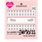 Essence LASHES TO IMPRESS false eyelashes (economy pack)