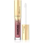 Eveline Cosmetics Diamond Glow shimmering lip gloss with hyaluronic acid shade 11 Rose Nude 4,5 ml