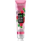 Eveline Cosmetics I Love Vegan Food moisturising hand cream with aromas of raspberries 50 ml