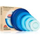 Food Huggers Food Huggers Set set of silicone covers for fruit and vegetables colour Blue 5 pc