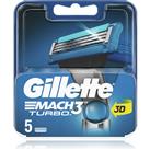 Gillette Mach3 Turbo spare heads 5 pc