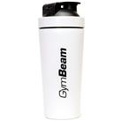 GymBeam Shaker Steel sports shaker colour White 739 ml