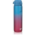 Ion8 Leak Proof water bottle large Motivator Blue & Pink 1000 ml