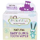 Jack N Jill Natural wet wipes for protection of teeth and gums 25 pc