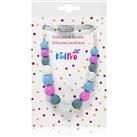 KidPro Silicone Necklace chewing beads Grey Mix 1 pc