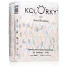 Kolorky Day Rain&Rainbow disposable organic nappies size XL 12-16 Kg 17 pc