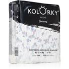 Kolorky Night Unicorn disposable organic nappies for complete night protection size XL 12-16 Kg 17 p