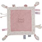 Label Label Cuddle Cloth sleep toy Hearts Pink 1 pc