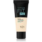 Maybelline Fit Me! Matte+Poreless mattifying foundation for normal to oily skin shade 101 True Ivory