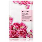 Mizon Joyful Time Rose moisturising face sheet mask to tighten pores 23 g