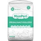 MonPeri Baby Underpads Size M disposable changing mats 60x60 cm 15 pc