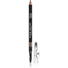 MUA Makeup Academy Brow Define long-lasting eyebrow pencil with brush shade Light Brown 1,2 g