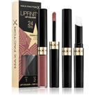Max Factor Lipfinity Rising Stars long-lasting liquid lipstick with balm shade 082 Stardust 2 pc
