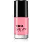 NOBEA Day-to-Day Gel-like Nail Polish gel-effect nail polish shade Pink ros #N02 6 ml