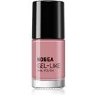 NOBEA Day-to-Day Gel-like Nail Polish gel-effect nail polish shade Timid pink #N04 6 ml