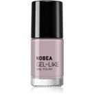 NOBEA Day-to-Day Gel-like Nail Polish gel-effect nail polish shade Beige nutmeg #N52 6 ml