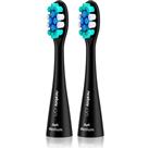Niceboy ION Hard toothbrush replacement heads Black 2 pc
