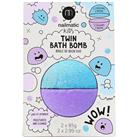 Nailmatic Kids bath bomb Blue + Violet 2x85 g
