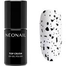 NEONAIL Top Crush top coat for UV/LED curing shade Black Gloss 7,2 ml
