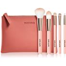 Notino Joy Collection Brush set with pouch travel brush set with bag