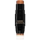 Nudestix Nudies Glow multipurpose highlighter in a stick shade Bubbly Bebe 7 g