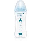Nuvita Cool Bottle 4m+ baby bottle Transparent blue 330 ml