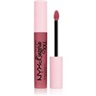NYX Professional Makeup Lip Lingerie XXL matt liquid lipstick shade 04 - Flaunt It 4 ml