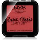 NYX Professional Makeup Sweet Cheeks Blush Matte blusher shade CITRINE ROSE 5 g