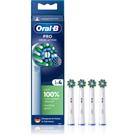 Oral B PRO Cross Action toothbrush replacement heads 4 pc