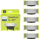 Philips OneBlade QP250/50 replacement blades for Philips OneBlade 5 pc