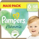 Pampers Harmonie Size 6 disposable nappies 13+ kg 58 pc