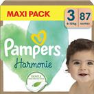 Pampers Harmonie Size 3 disposable nappies 6-10 kg 87 pc