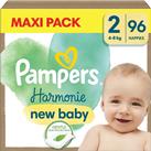Pampers Harmonie Size 2 disposable nappies 4-8 kg 96 pc