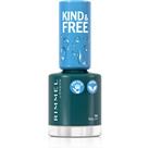 Rimmel Kind & Free nail polish shade 168 Teal Ivy 8 ml